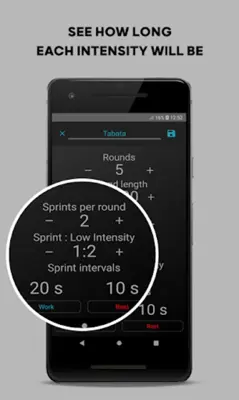 SVRBK Interval Timer android App screenshot 0