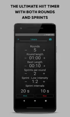 SVRBK Interval Timer android App screenshot 2